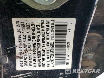 Zdjęcie 12 z 12 samochodu: 2016 HONDA CIVIC LX VIN:19XFC2F57GE061623 - miniatura