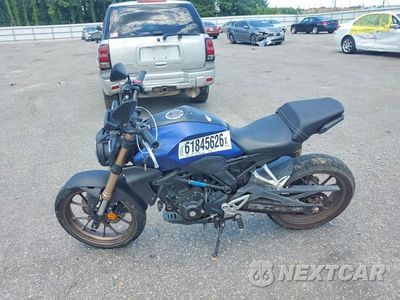 Trzecie zdjęcie samochodu z tyłu: 2021 HONDA CBF300 NA VIN:MLHNC5555M5100051 - miniatura