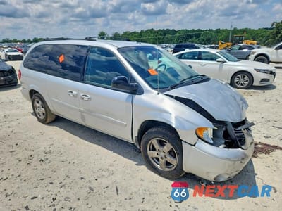 Czwarte zdjęcie samochodu z boku: 2006 DODGE GRAND CARAVAN SXT VIN:2D4GP44L36R914914 - miniatura