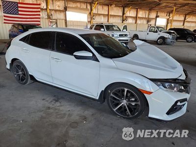 Czwarte zdjęcie samochodu z boku: 2021 HONDA CIVIC SPORT VIN:SHHFK7H43MU427067 - miniatura