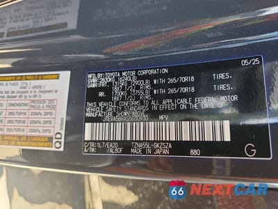 Zdjęcie 14 z 14 samochodu: 2025 TOYOTA 4RUNNER TRD OFF-ROAD PREMIUM VIN:JTEVA5BRXS5030930 - miniatura