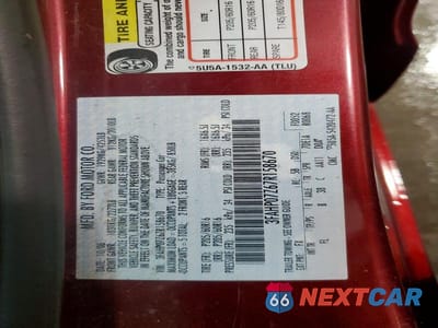 Zdjęcie 12 z 12 samochodu: 2007 FORD FUSION SE VIN:3FAHP07Z67R158670 - miniatura