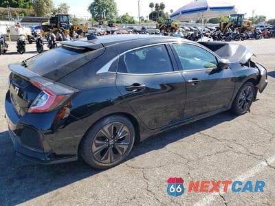 Trzecie zdjęcie samochodu z tyłu: 2019 HONDA CIVIC EX VIN:SHHFK7H63KU415869 - miniatura