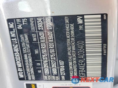 Zdjęcie 13 z 13 samochodu: 2020 MERCEDES-BENZ GLE 350 4MATIC VIN:4JGFB4KE9LA036400 - miniatura