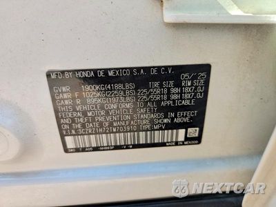 Zdjęcie 13 z 13 samochodu: 2026 HONDA HR-V EXL VIN:3CZRZ1H72TM703910 - miniatura