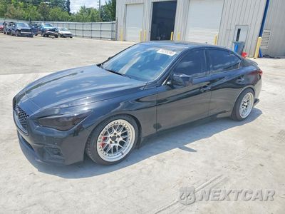 2022 INFINITI Q50 LUXE JN1EV7BR3NM341052 - główne zdjęcie licytacji z USA - miniatura