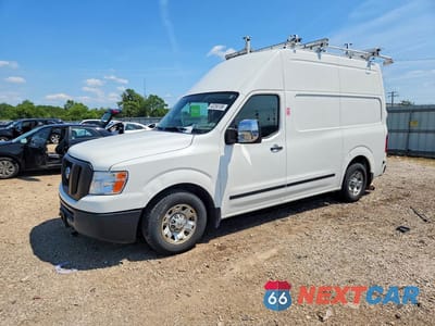2019 NISSAN NV 2500 V8 2500 CARGO VAN HIGH ROOF 1N6AF0LY0KN800742 - główne zdjęcie licytacji z USA - miniatura