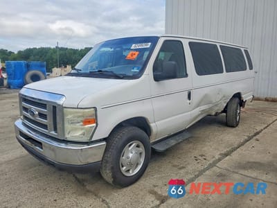 2008 FORD ECONOLINE E350 SUPER DUTY WAGON 1FDSS31L58DA57873 - główne zdjęcie licytacji z USA - miniatura