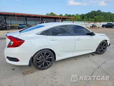 Trzecie zdjęcie samochodu z tyłu: 2019 HONDA CIVIC SPORT VIN:19XFC2F84KE021776 - miniatura