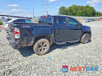 Trzecie zdjęcie samochodu z tyłu: 2020 CHEVROLET COLORADO Z71 VIN:1GCGTDEN2L1107714 - miniatura