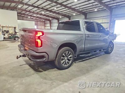Trzecie zdjęcie samochodu z tyłu: 2019 CHEVROLET SILVERADO K1500 RST VIN:3GCUYEED6KG146808 - miniatura