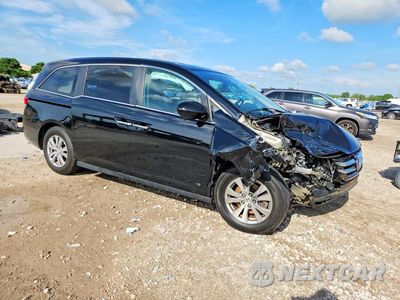 Czwarte zdjęcie samochodu z boku: 2017 HONDA ODYSSEY EXL VIN:5FNRL5H67HB003463 - miniatura