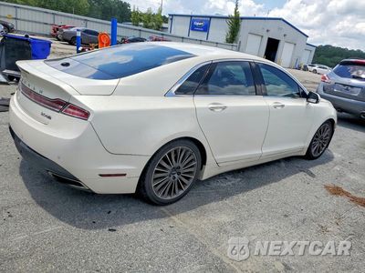 Trzecie zdjęcie samochodu z tyłu: 2015 LINCOLN MKZ BLACK LABEL VIN:3LN6L2N99FR620970 - miniatura