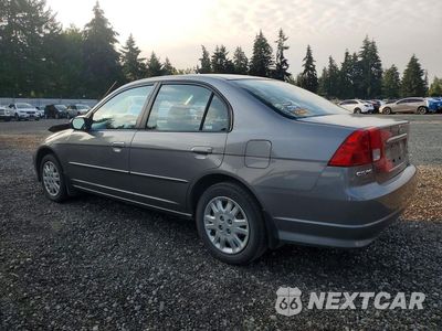 Drugie zdjęcie samochodu z przodu: 2004 HONDA CIVIC LX VIN:1HGES16504L018738 - miniatura