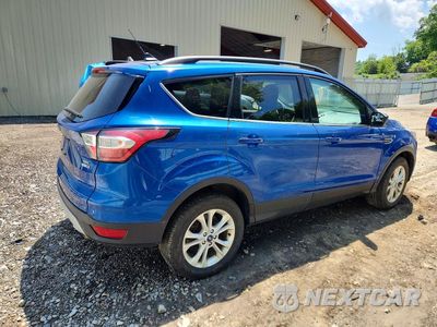 Trzecie zdjęcie samochodu z tyłu: 2018 FORD ESCAPE VIN:1FMCU9HD4JUB65696 - miniatura