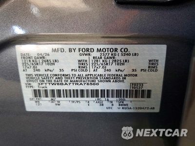 Zdjęcie 13 z 13 samochodu: 2026 FORD MAVERICK XL VIN:3FTTW8BA7TRA76500 - miniatura