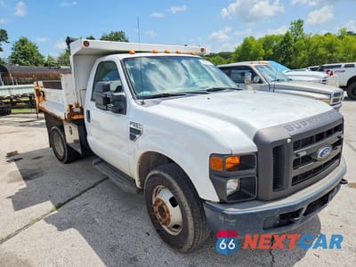 Czwarte zdjęcie samochodu z boku: 2008 FORD F350 SUPER DUTY VIN:1FDWF36YX8EC66563 - miniatura