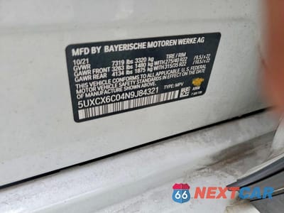 Zdjęcie 13 z 13 samochodu: 2022 BMW X7 M50I VIN:5UXCX6C04N9J84321 - miniatura