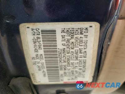 Zdjęcie 13 z 13 samochodu: 1998 TOYOTA CAMRY LE VIN:JT2BG22K6W0156866 - miniatura