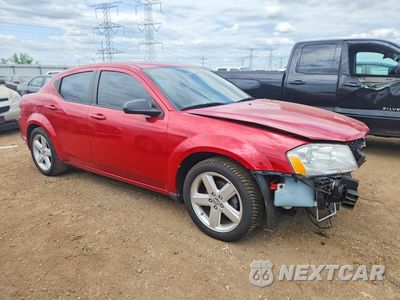 Czwarte zdjęcie samochodu z boku: 2013 DODGE AVENGER SE VIN:1C3CDZAB9DN534214 - miniatura