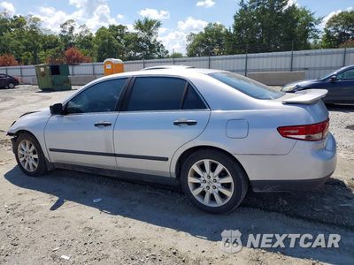 Drugie zdjęcie samochodu z przodu: 2003 HONDA ACCORD EX VIN:1HGCM66503A060903 - miniatura