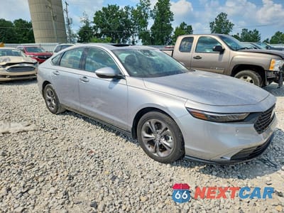 Czwarte zdjęcie samochodu z boku: 2023 HONDA ACCORD HYBRID EXL VIN:1HGCY2F63PA069929 - miniatura