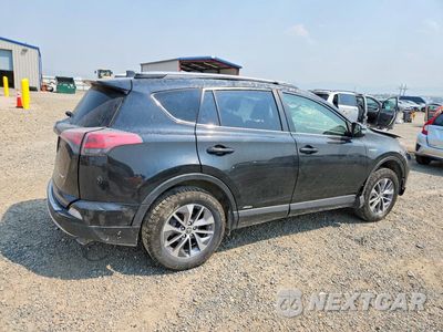 Trzecie zdjęcie samochodu z tyłu: 2018 TOYOTA RAV4 HYBRID LE VIN:JTMRJREV7JD257003 - miniatura