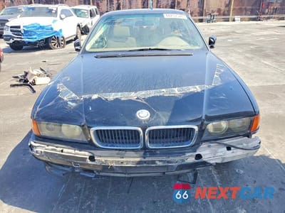 Piąte zdjęcie samochodu w środku: 1997 BMW 740 IL VIN:WBAGJ8328VDM03762 - miniatura