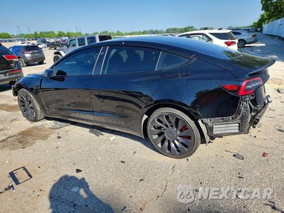 Drugie zdjęcie samochodu z przodu: 2023 TESLA MODEL 3 VIN:5YJ3E1EC2PF579639 - miniatura