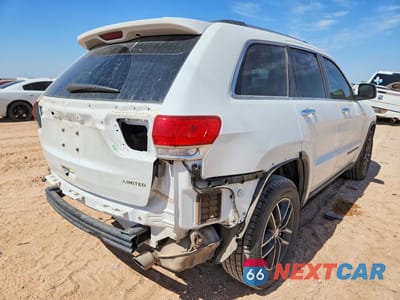 Trzecie zdjęcie samochodu z tyłu: 2018 JEEP GRAND CHEROKEE LIMITED VIN:1C4RJEBG1JC430776 - miniatura
