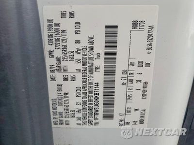 Zdjęcie 14 z 14 samochodu: 2019 FORD TRANSIT 350 DELIVERY VAN VIN:1FTBW3UG0KKB71144 - miniatura