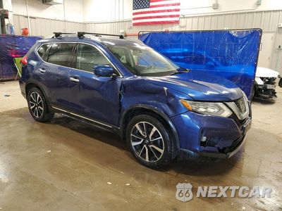Czwarte zdjęcie samochodu z boku: 2017 NISSAN ROGUE SV/SL VIN:5N1AT2MV3HC795242 - miniatura