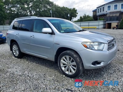 Czwarte zdjęcie samochodu z boku: 2010 TOYOTA HIGHLANDER HYBRID VIN:JTEBW3EH5A2047582 - miniatura