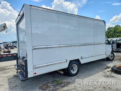 Trzecie zdjęcie samochodu z tyłu: 2023 FORD E350 BOX TRUCK VIN:1FDWE3FN7PDD03470 - miniatura