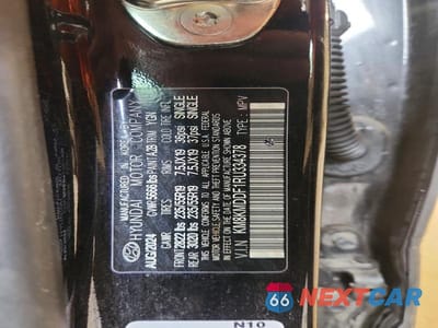 Zdjęcie 13 z 13 samochodu: 2024 HYUNDAI IONIQ 5 SE VIN:KM8KMDDF1RU334378 - miniatura