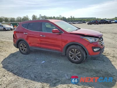 Czwarte zdjęcie samochodu z boku: 2014 HYUNDAI SANTA FE SPORT 2.4L VIN:5XYZU3LB9EG220930 - miniatura
