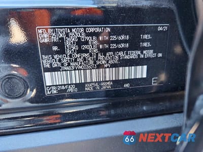 Zdjęcie 12 z 12 samochodu: 2021 TOYOTA RAV4 PRIME SE VIN:JTMAB3FV9MD036013 - miniatura