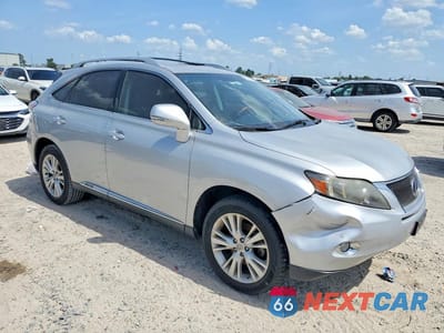Czwarte zdjęcie samochodu z boku: 2010 LEXUS RX 450H VIN:JTJBC1BA8A2408972 - miniatura