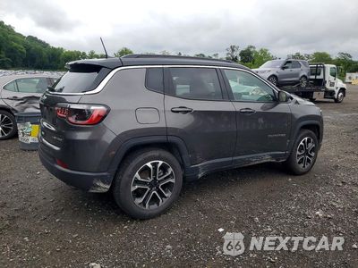 Trzecie zdjęcie samochodu z tyłu: 2022 JEEP COMPASS LIMITED VIN:3C4NJDCB7NT225971 - miniatura