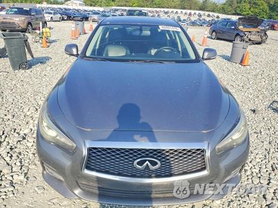 Piąte zdjęcie samochodu w środku: 2015 INFINITI Q50 PREMIUM VIN:JN1BV7AP4FM357118 - miniatura