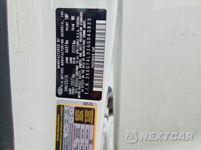 Zdjęcie 12 z 12 samochodu: 2016 KIA OPTIMA LX VIN:5XXGT4L32GG043833 - miniatura