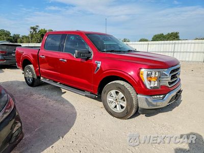 Czwarte zdjęcie samochodu z boku: 2022 FORD F150 SUPERCREW VIN:1FTFW1E50NKD37055 - miniatura
