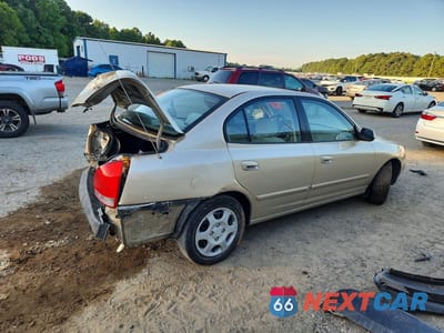 Trzecie zdjęcie samochodu z tyłu: 2003 HYUNDAI ELANTRA GLS VIN:KMHDN45D63U499207 - miniatura