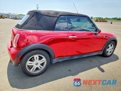 Trzecie zdjęcie samochodu z tyłu: 2008 MINI COOPER BASE VIN:WMWRF33508TG18153 - miniatura