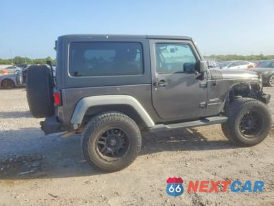Trzecie zdjęcie samochodu z tyłu: 2014 JEEP WRANGLER SPORT VIN:1C4AJWAG4EL167614 - miniatura