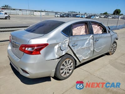 Trzecie zdjęcie samochodu z tyłu: 2016 NISSAN SENTRA S VIN:3N1AB7AP9GY337420 - miniatura