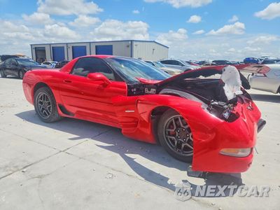 Czwarte zdjęcie samochodu z boku: 2001 CHEVROLET CORVETTE Z06 VIN:1G1YY12S515106991 - miniatura