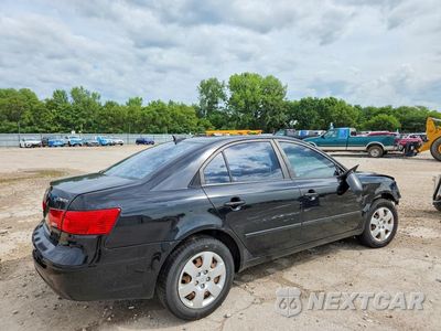 Trzecie zdjęcie samochodu z tyłu: 2009 HYUNDAI SONATA GLS VIN:5NPET46C99H564235 - miniatura