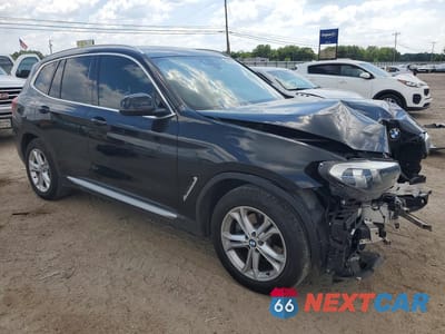 Czwarte zdjęcie samochodu z boku: 2019 BMW X3 SDRIVE30I VIN:5UXTR7C54KLR46525 - miniatura