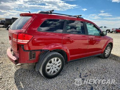 Trzecie zdjęcie samochodu z tyłu: 2016 DODGE JOURNEY SE VIN:3C4PDCAB7GT103773 - miniatura